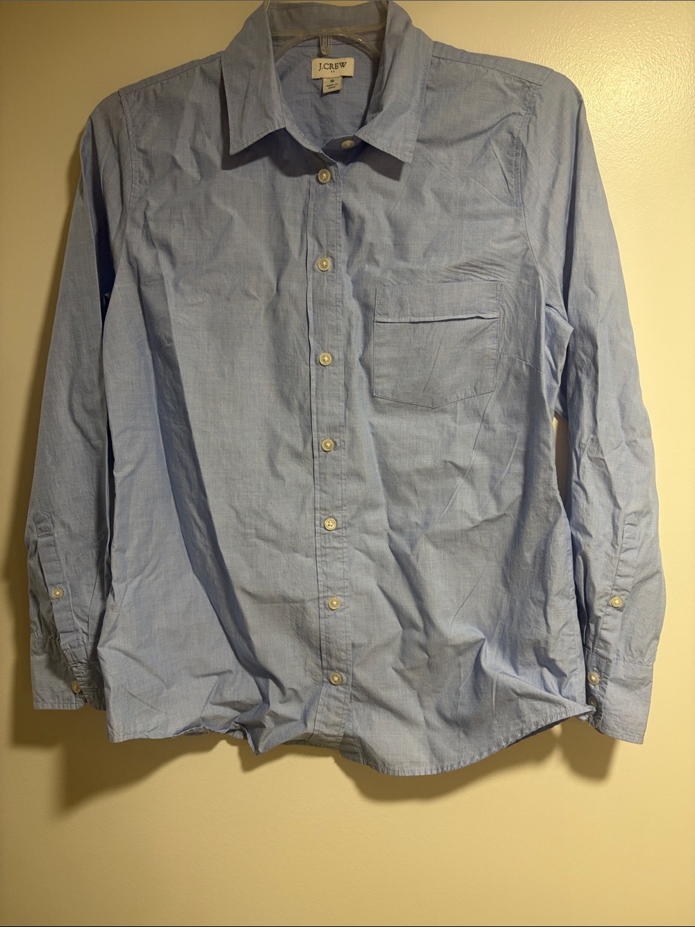 J. Crew Light Blue Men’s Classic Button-Down Shirt